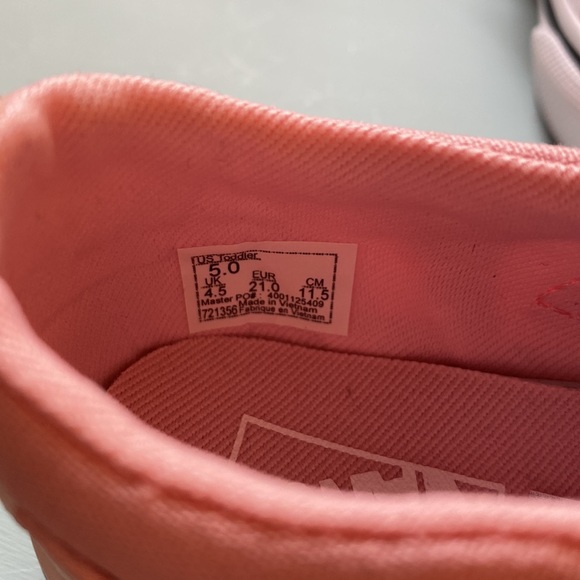 VANS Toddler Slip-on V checkerboard shoe - Picture 7 of 7